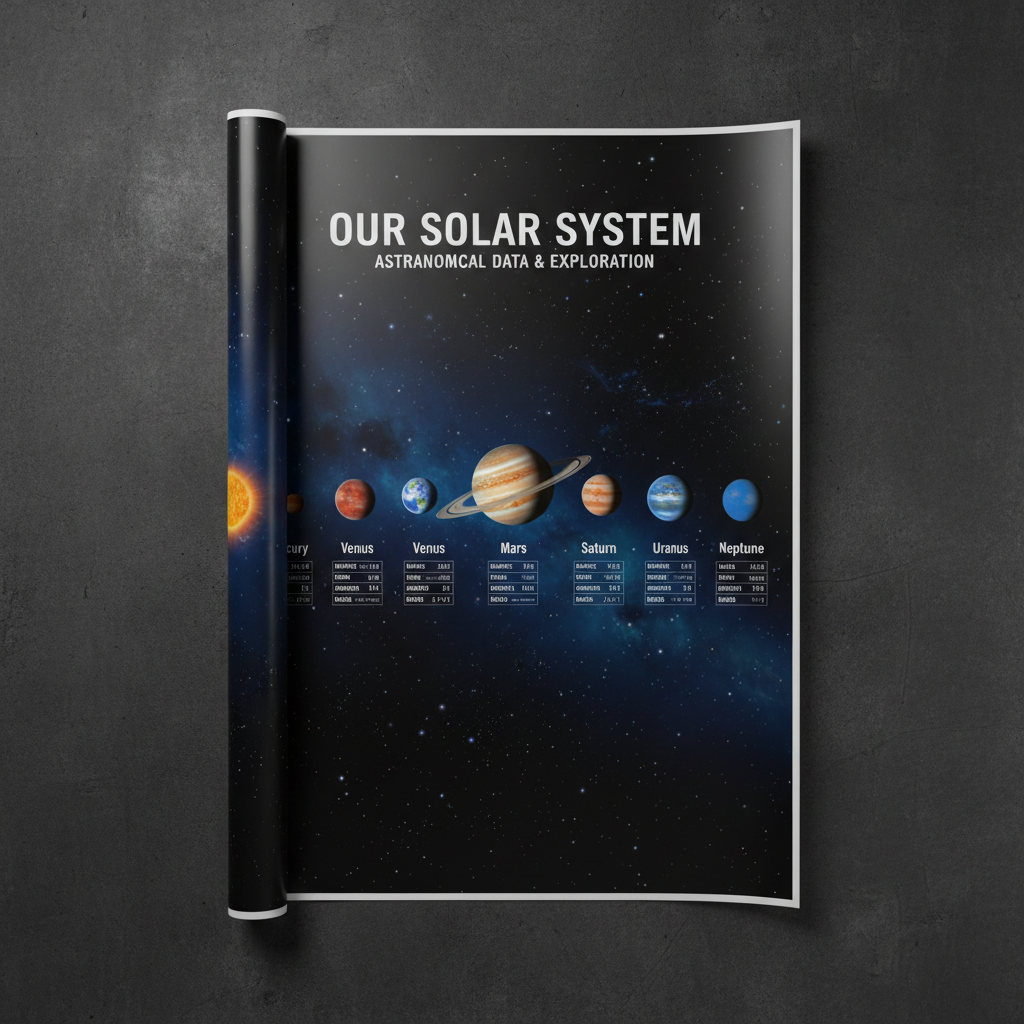 Poster Sistema Solare